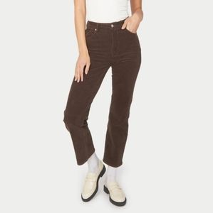 ROLLA'S Original Straight Brown Cord Pants